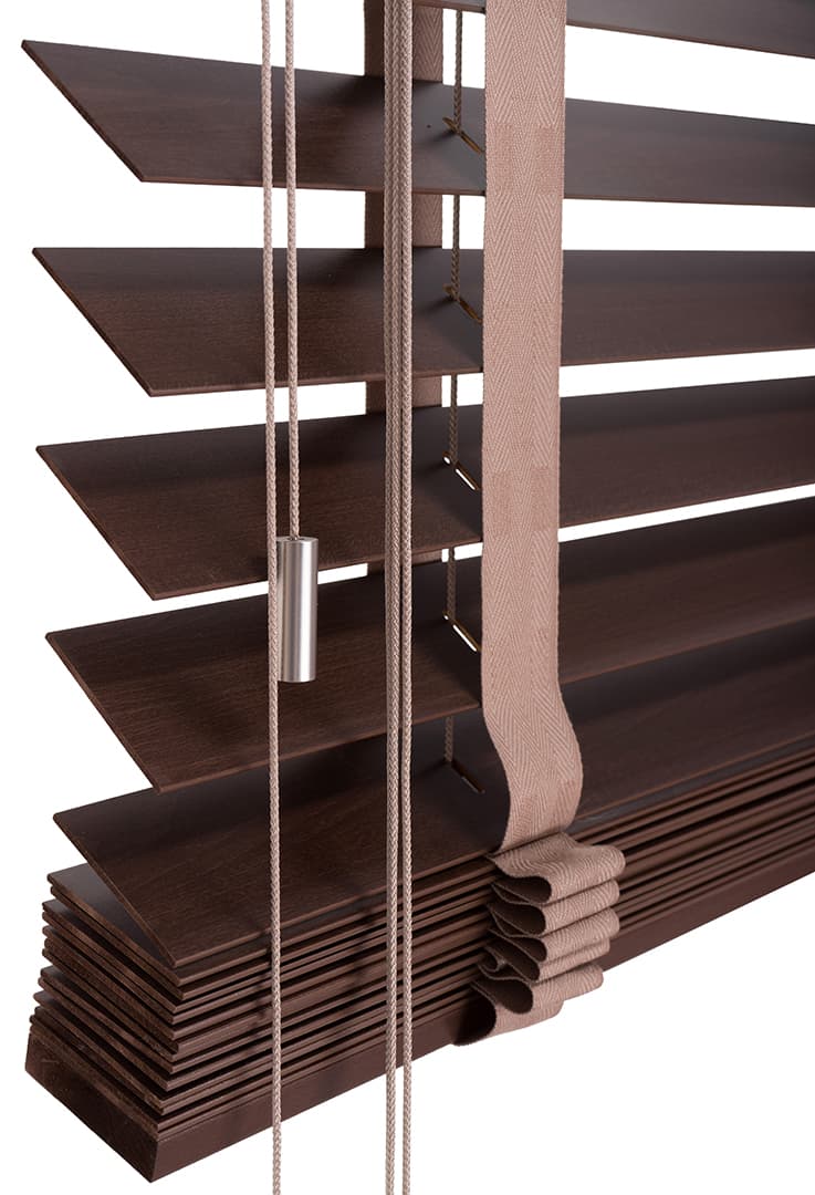Houten Jaloezieën 65mm Basswood - Afbeelding 11