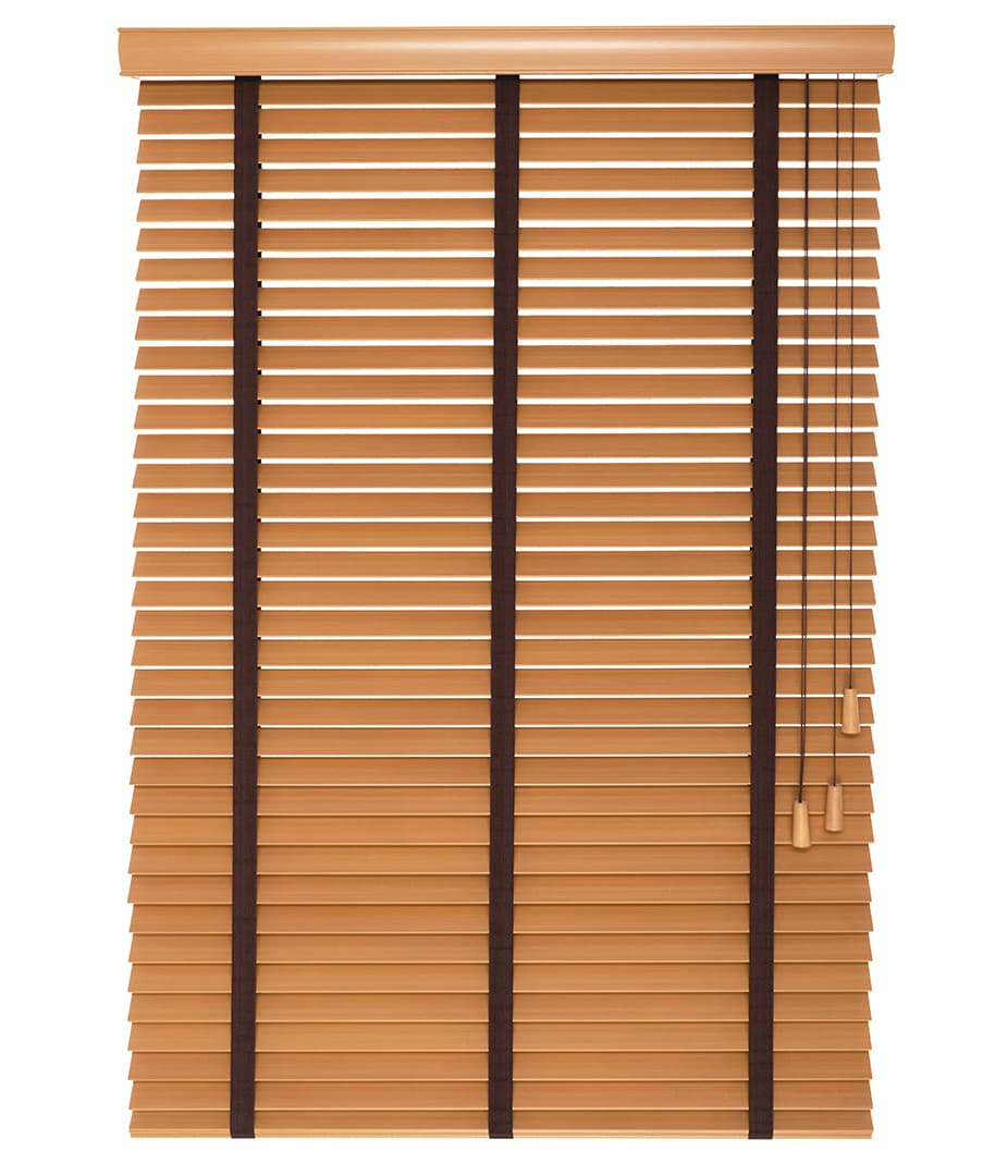 PVC Jaloezieën Faux Wood 35mm Cedro - Afbeelding 2