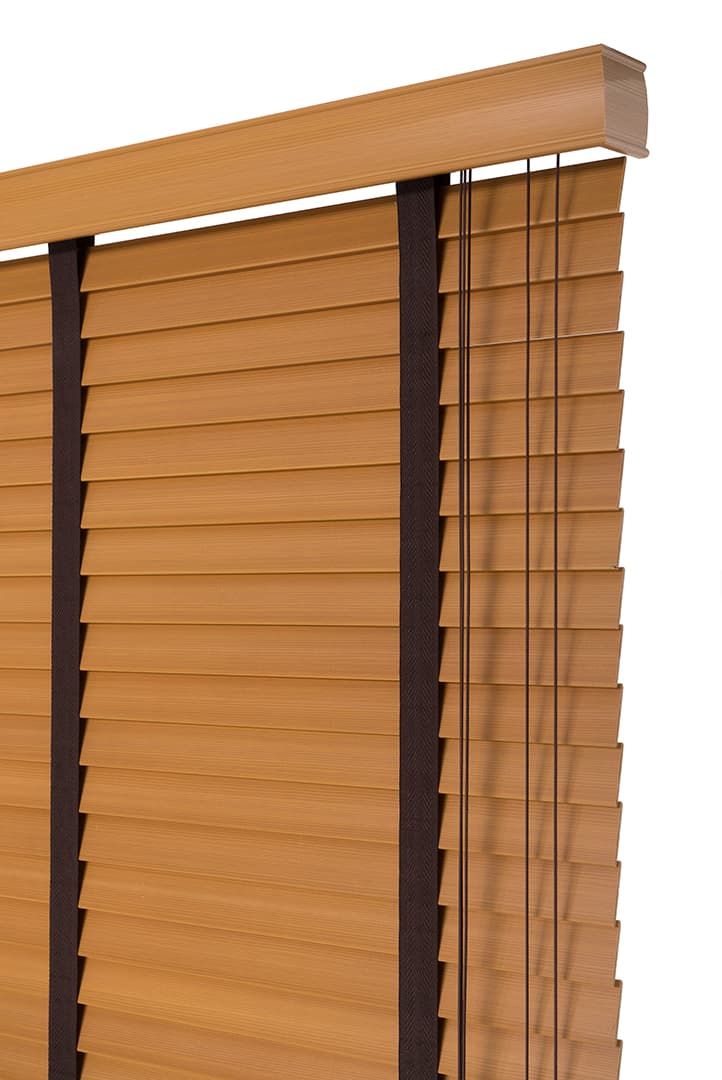 PVC Jaloezieën Faux Wood 35mm Cedro - Afbeelding 4