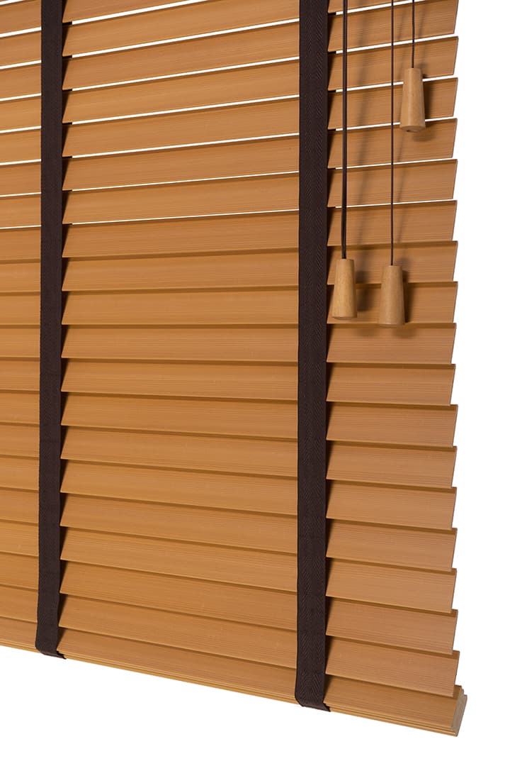 PVC Jaloezieën Faux Wood 35mm Cedro - Afbeelding 6