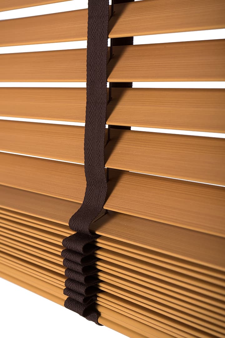 PVC Jaloezieën Faux Wood 35mm Cedro - Afbeelding 8