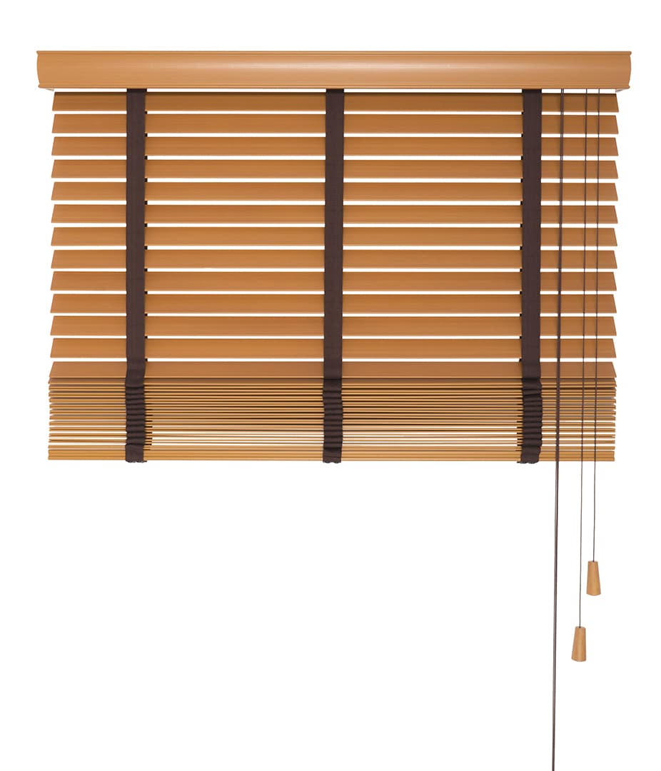 PVC Jaloezieën Faux Wood 35mm Cedro - Afbeelding 9