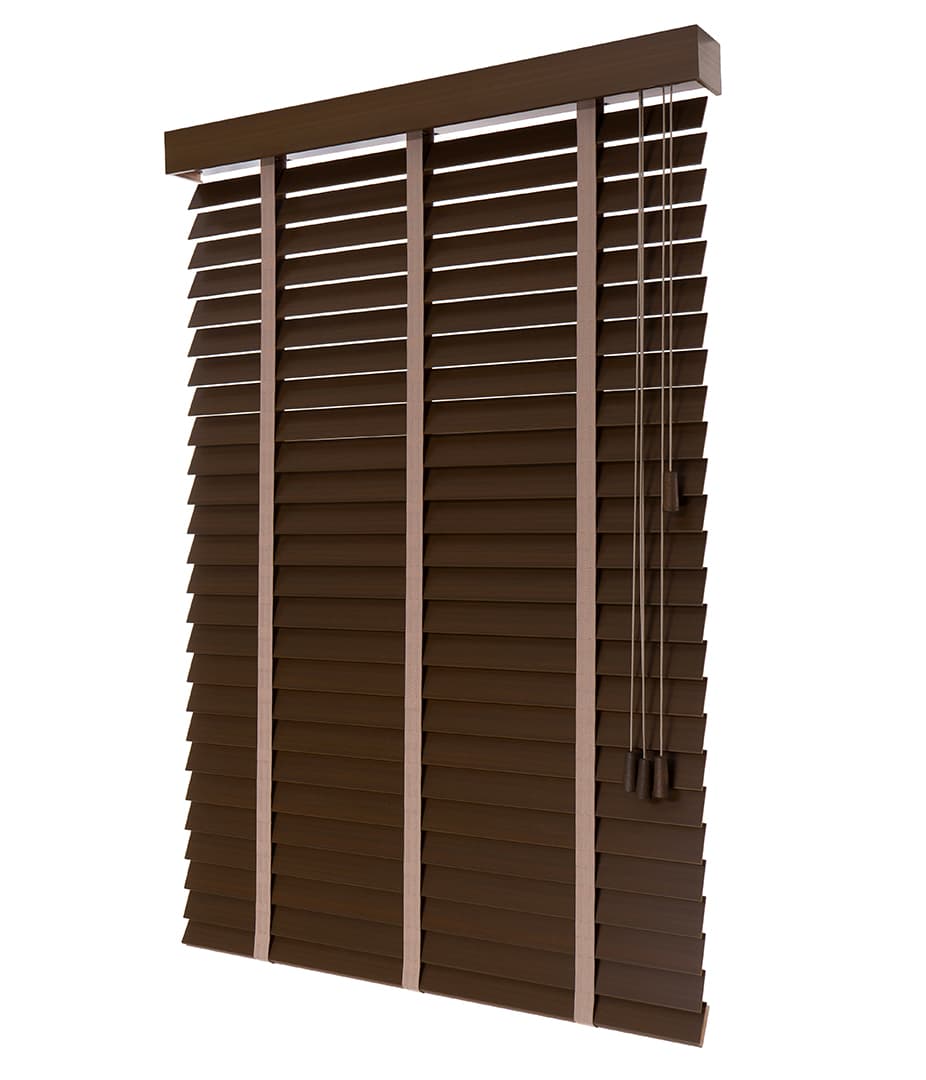 PVC Jaloezieën Faux Wood 50mm Cedro - Afbeelding 3