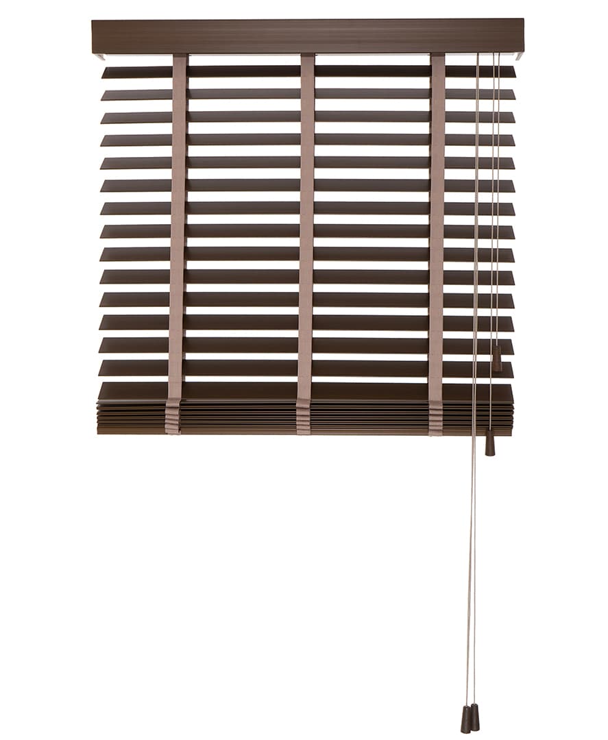 PVC Jaloezieën Faux Wood 50mm Cedro - Afbeelding 5