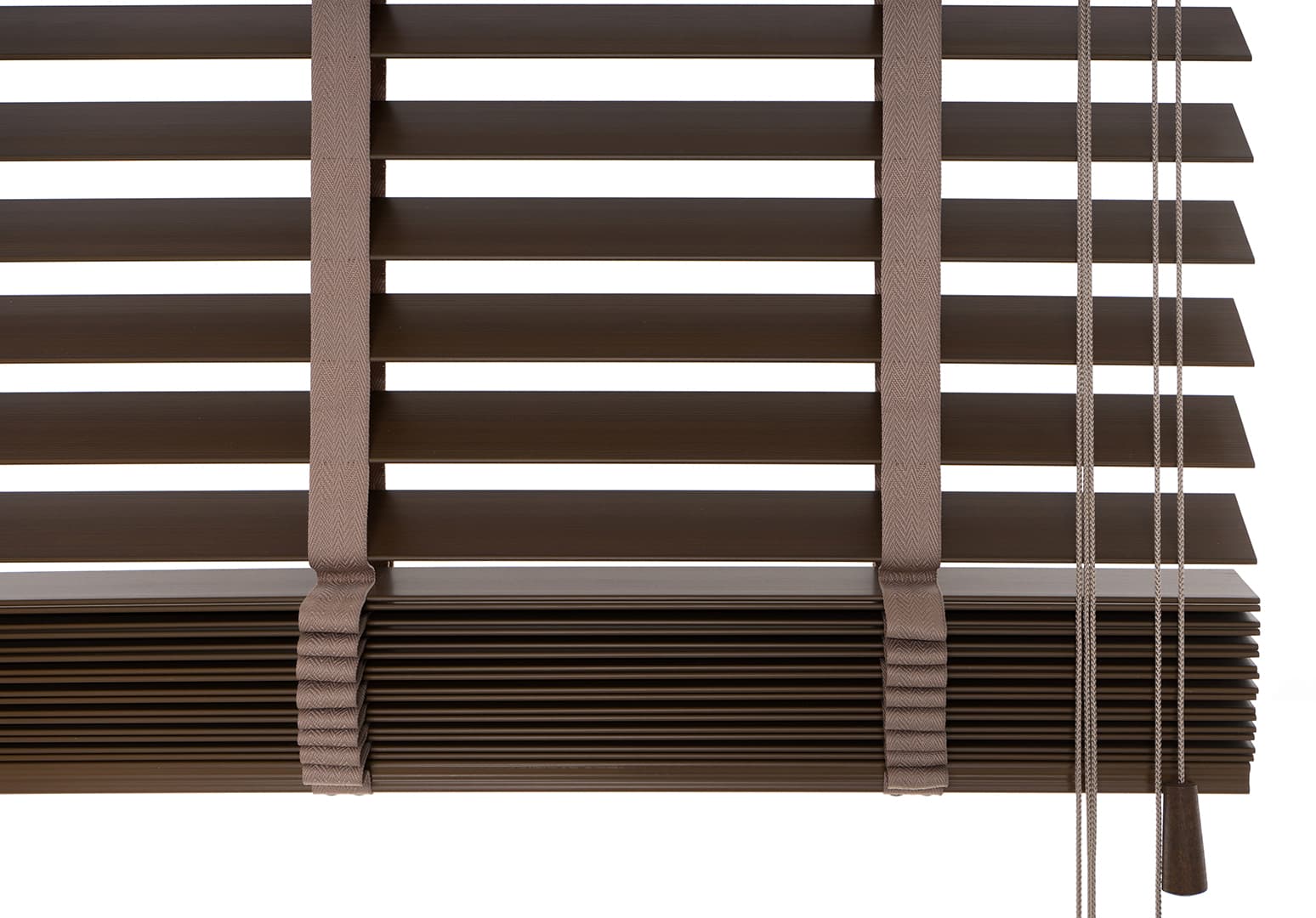 PVC Jaloezieën Faux Wood 50mm Cedro - Afbeelding 8
