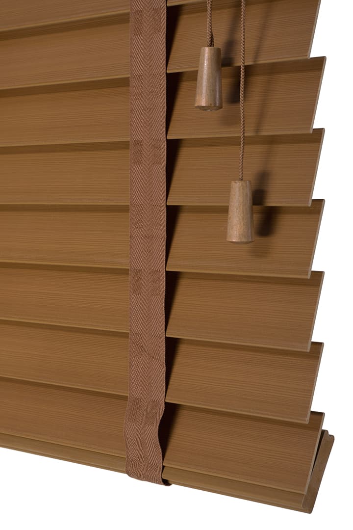 PVC Jaloezieën Faux Wood 65mm Cedro - Afbeelding 10